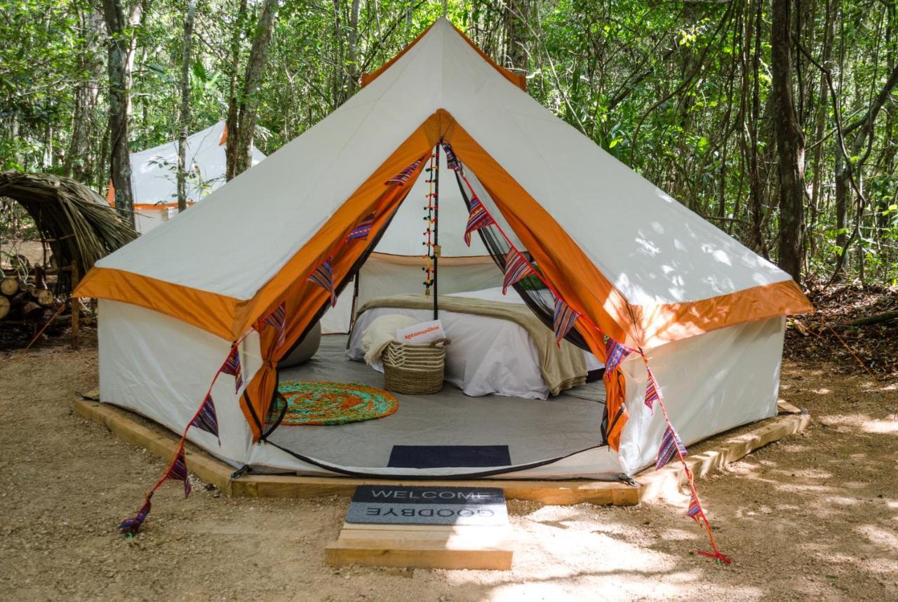 Glamping Mama Loo Mm بويرتو موريلوس المظهر الخارجي الصورة