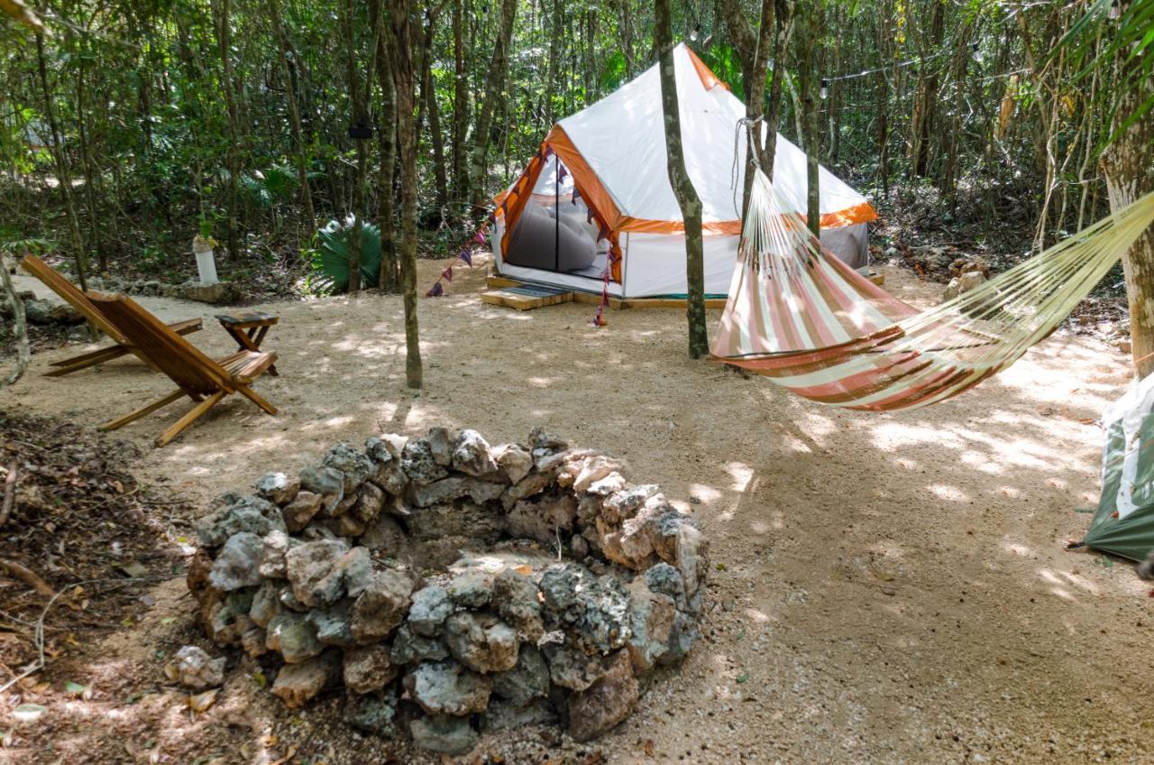 Glamping Mama Loo Mm بويرتو موريلوس المظهر الخارجي الصورة
