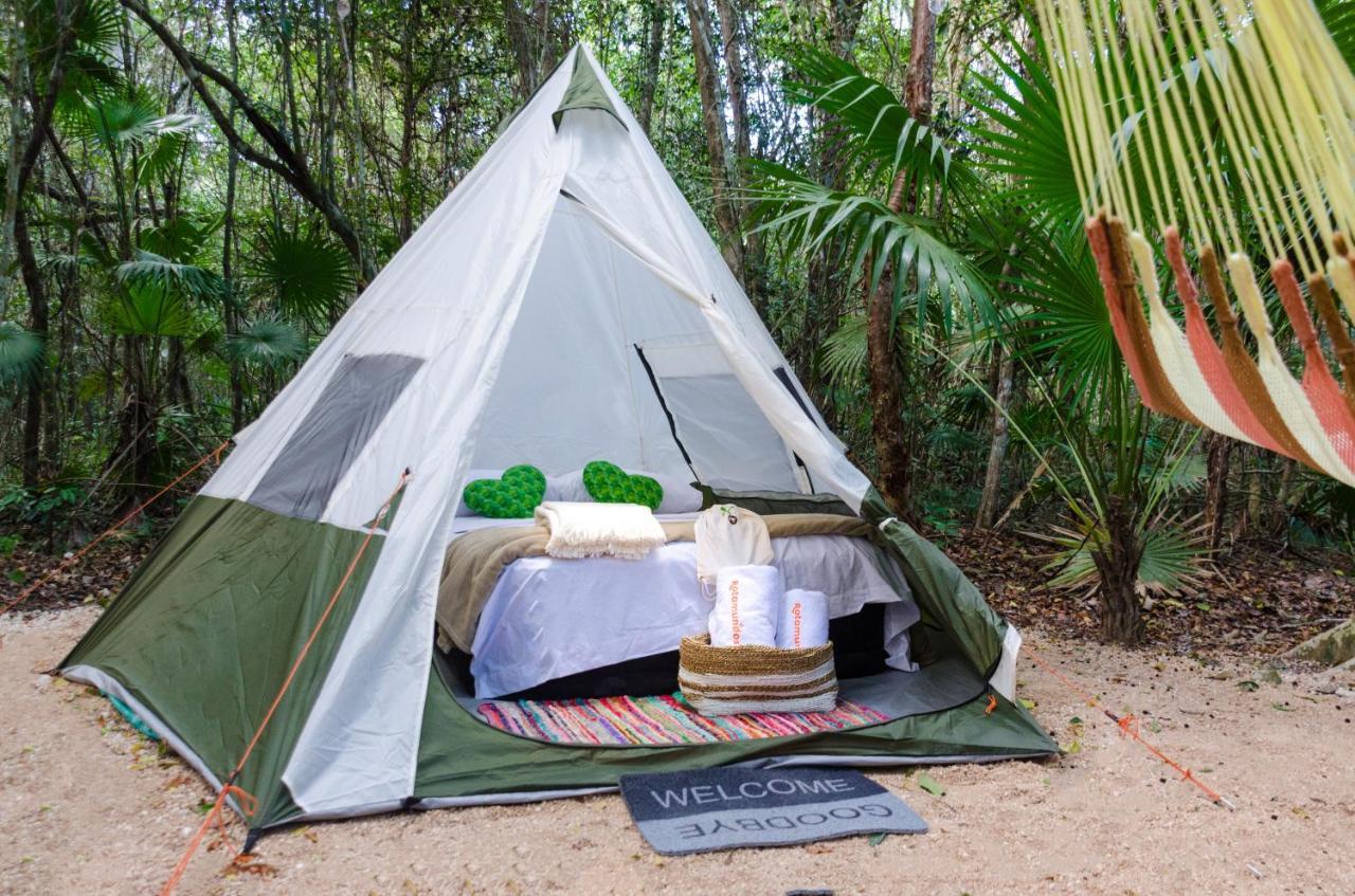 Glamping Mama Loo Mm بويرتو موريلوس المظهر الخارجي الصورة