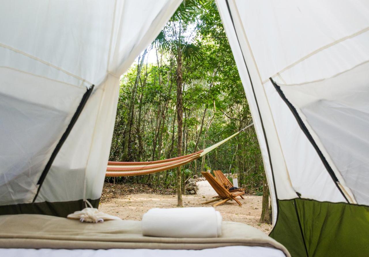 Glamping Mama Loo Mm بويرتو موريلوس المظهر الخارجي الصورة